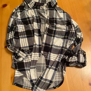 FRONT TIE FLANNEL